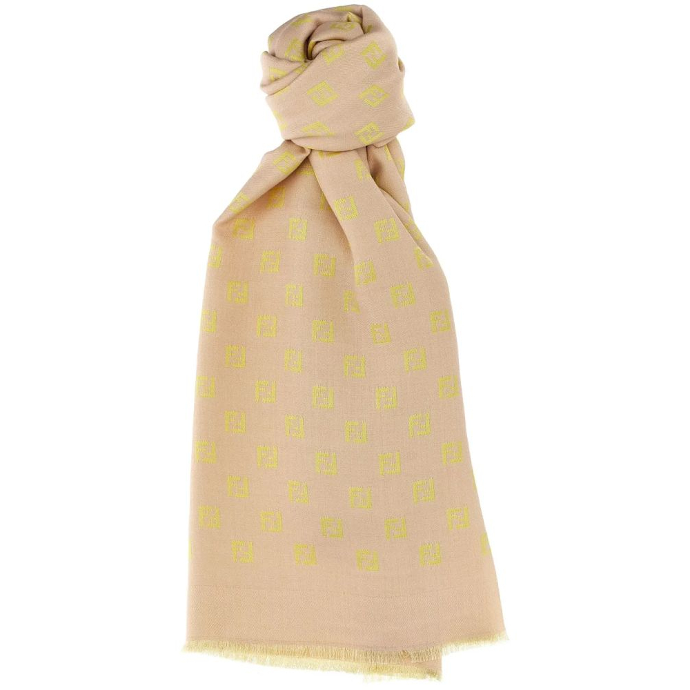 Écharpe en laine 'Ff' pour Femmes