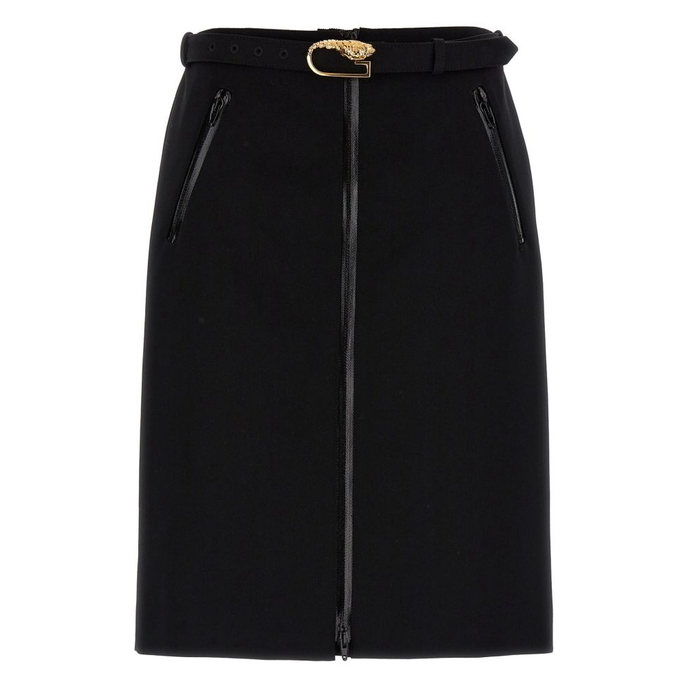 Women's 'With Removable Belt' Midi Skirt