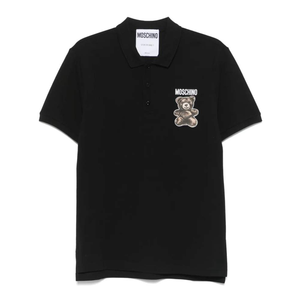 Polo 'Teddy Bear-Print' pour Hommes