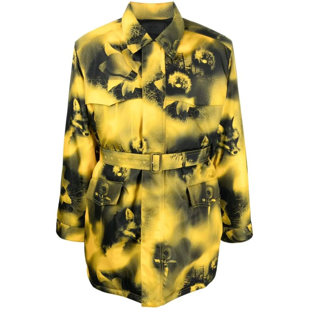 Parka 'Abstract-Printed' pour Hommes