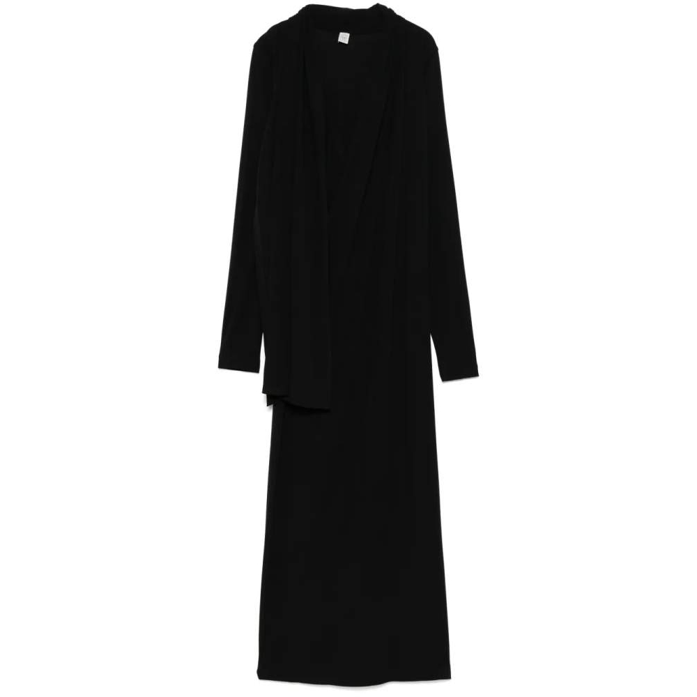 Robe Midi 'Overlapped Jersey' pour Femmes