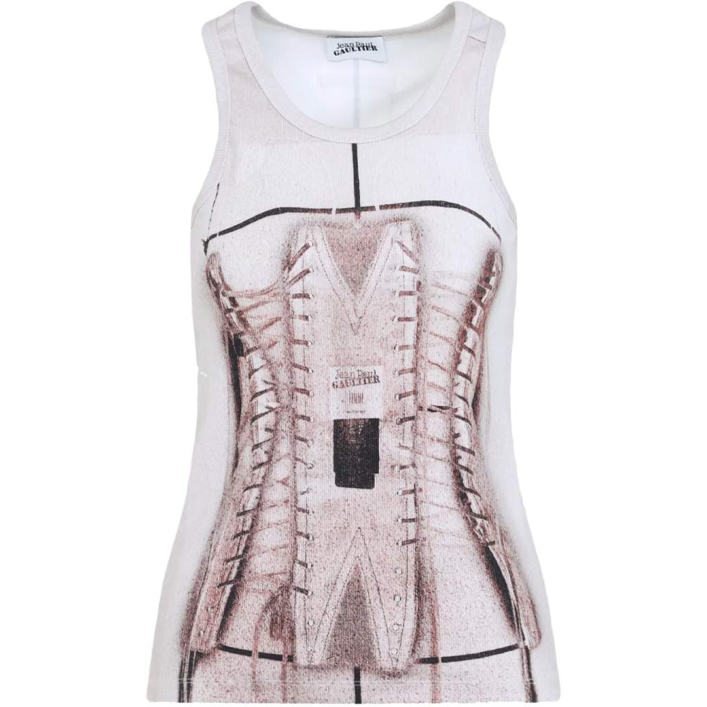 Haut sans manches 'Cage Trompe L'Œil' pour Femmes