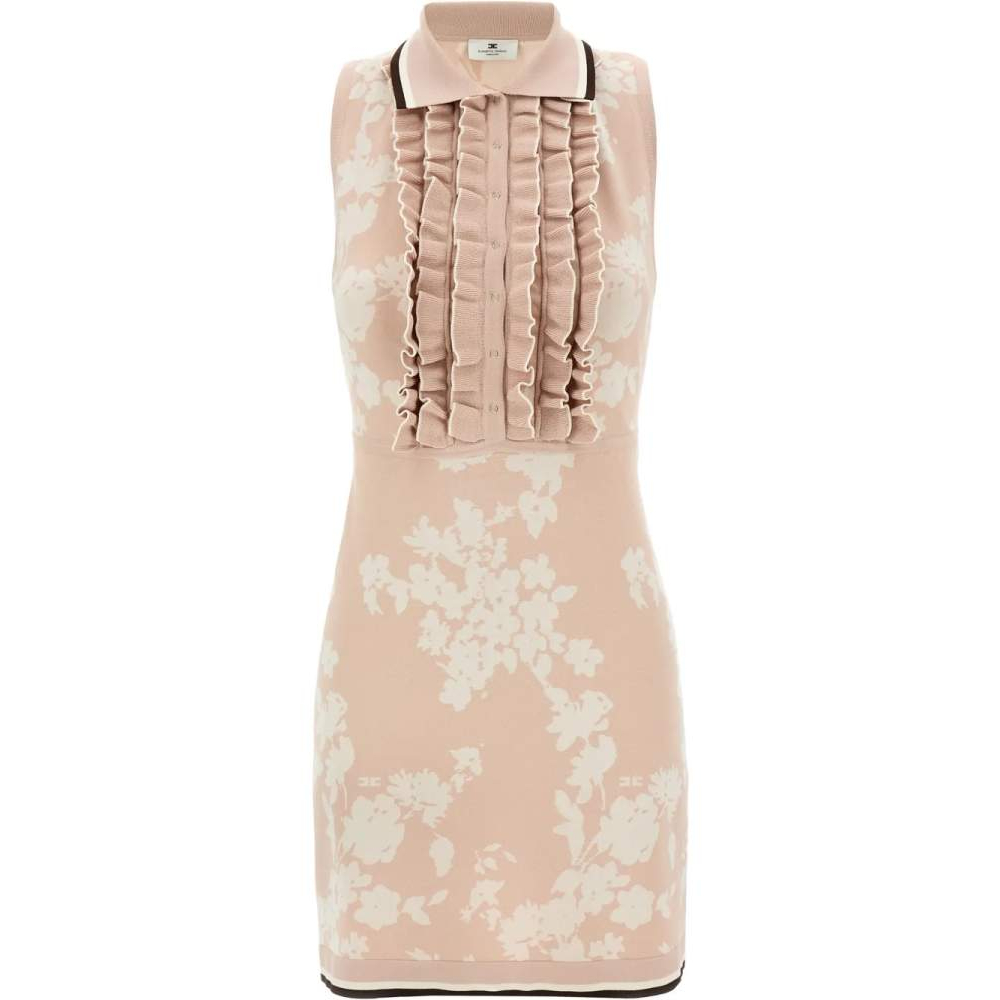 Robe sans manches 'Floral-Jacquard' pour Femmes