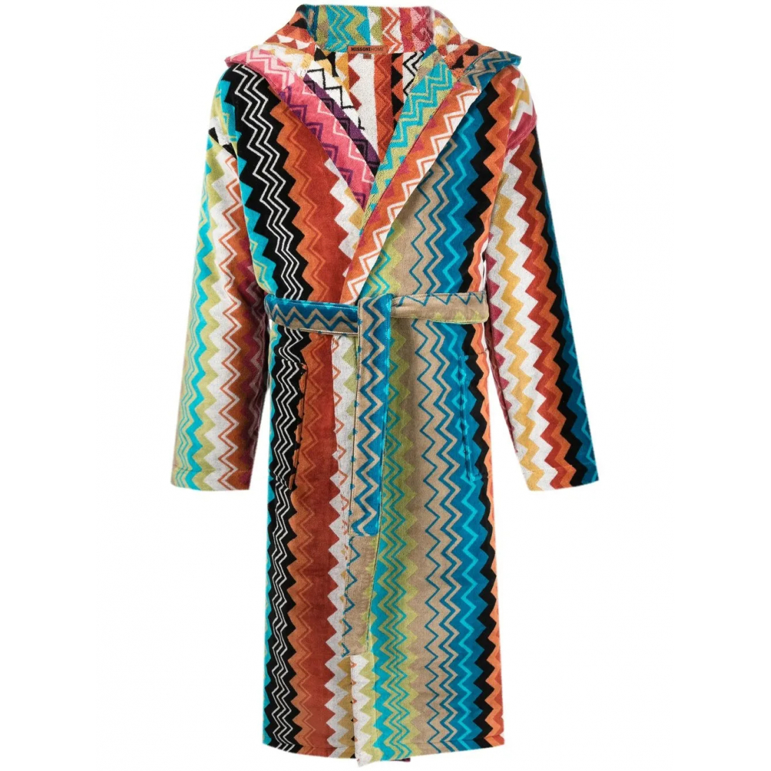 Peignoir 'Giacomo Belted Hooded'