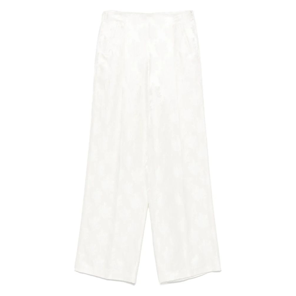 Pantalon 'Floral-Jacquard' pour Femmes