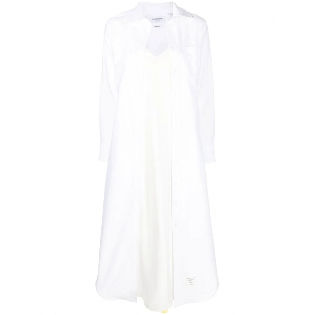 Robe chemise 'Tab-Detail' pour Femmes