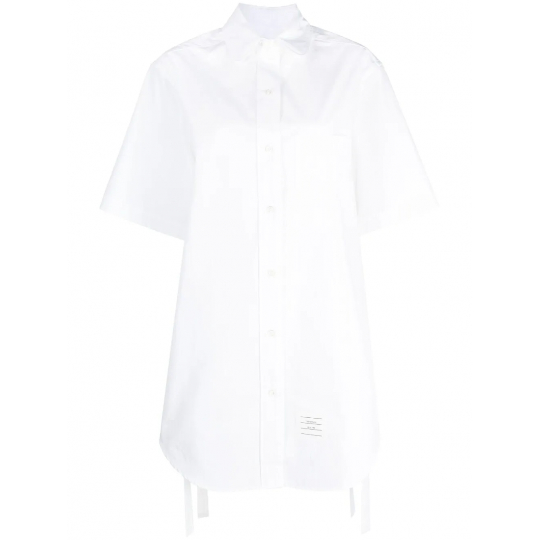 Robe mini 'Heavy Gathered Shirt' pour Femmes