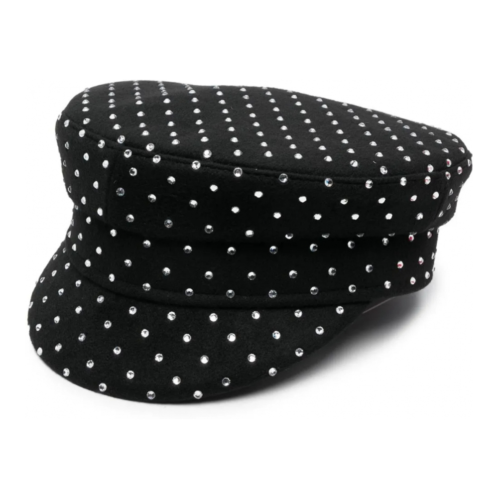 Chapeau Baker Boy 'Crystal-Embellishment' pour Femmes