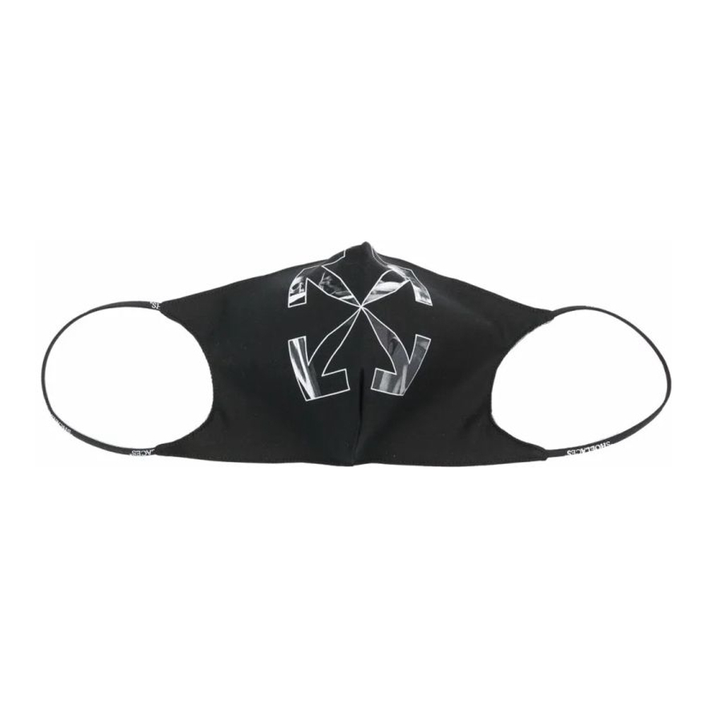 Men's 'Caravaggio Arrows-Print' Face Mask