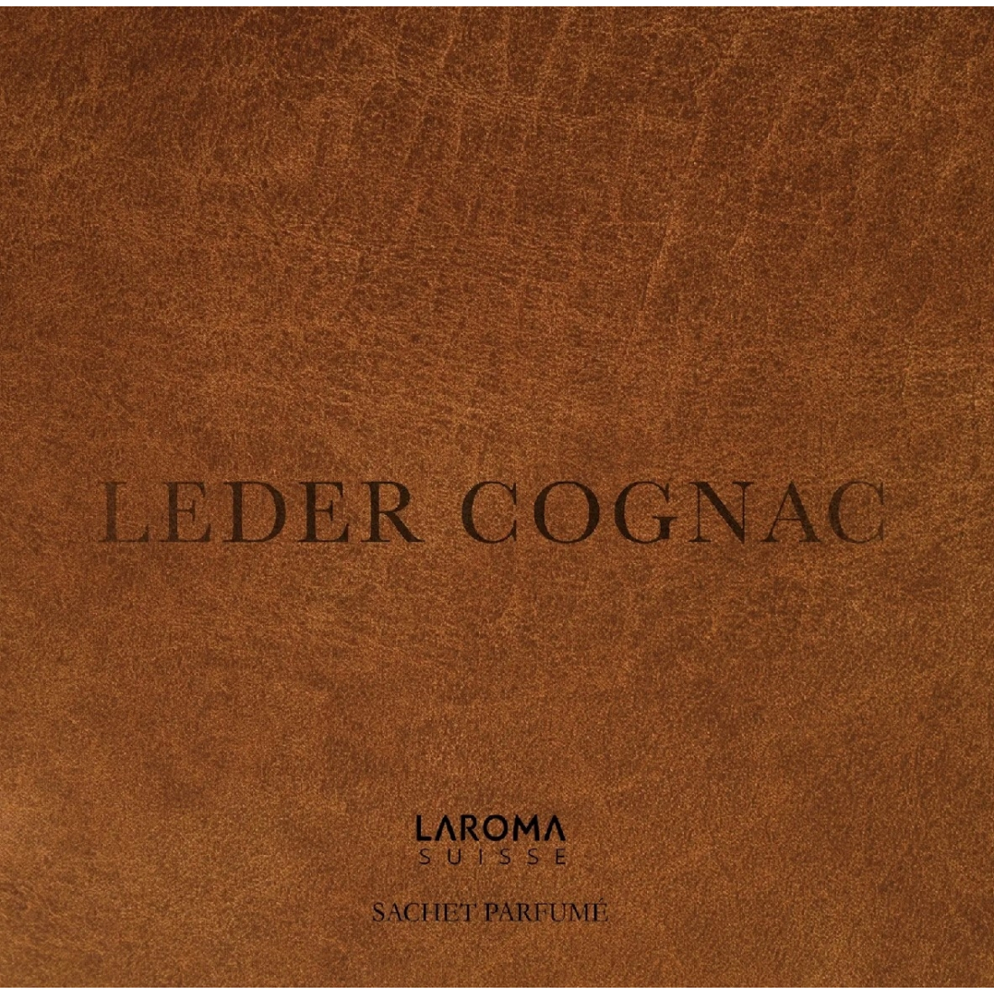 'Leather Cognac' Scented Sachet
