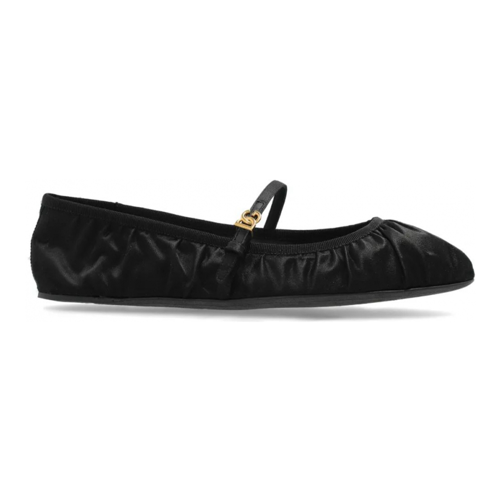 Women's 'Logo-Buckle' Ballerinas