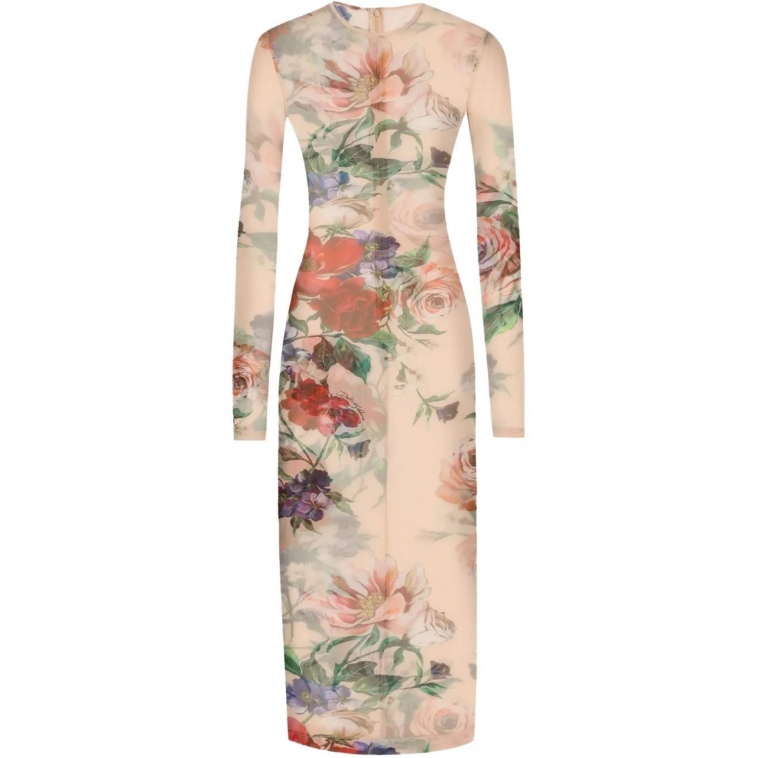 Women's 'Floral-Print' Midi Dress