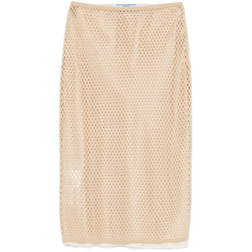 Women's 'Open-Knit' Midi Skirt