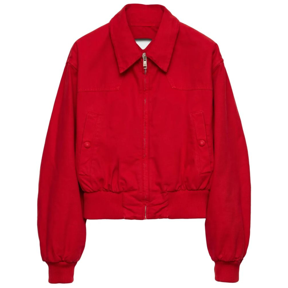 Blouson bomber 'Cut-Out Logo' pour Femmes