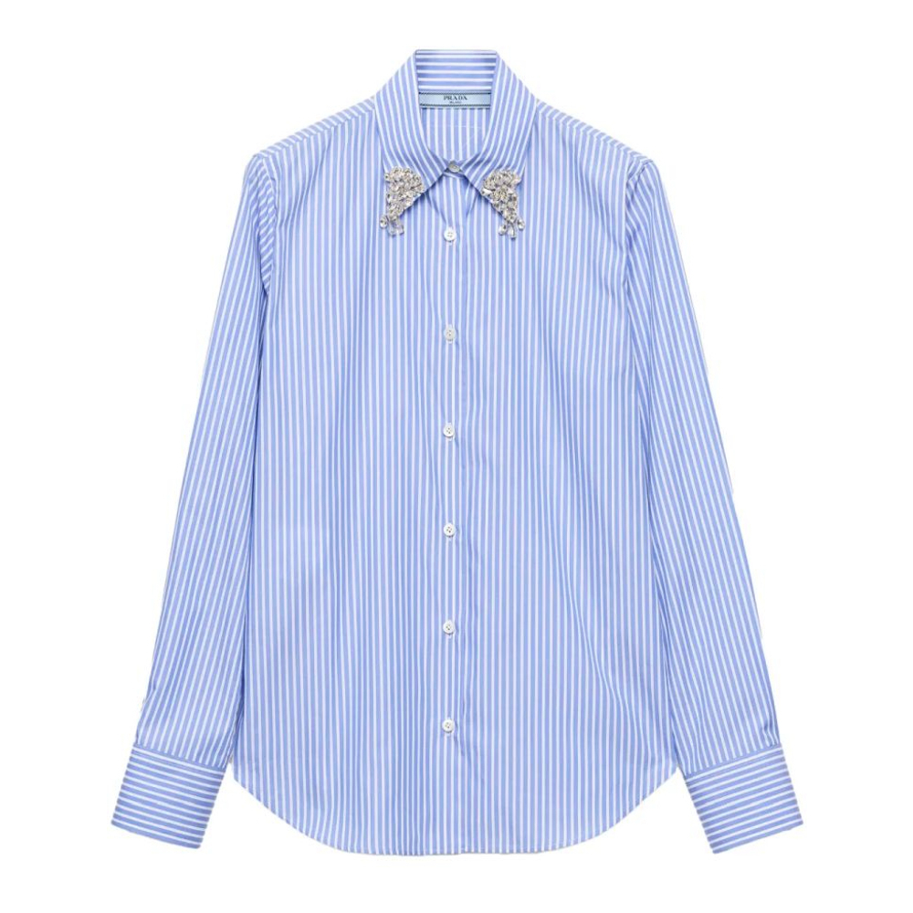 Chemise 'Embroidered Stripe' pour Femmes