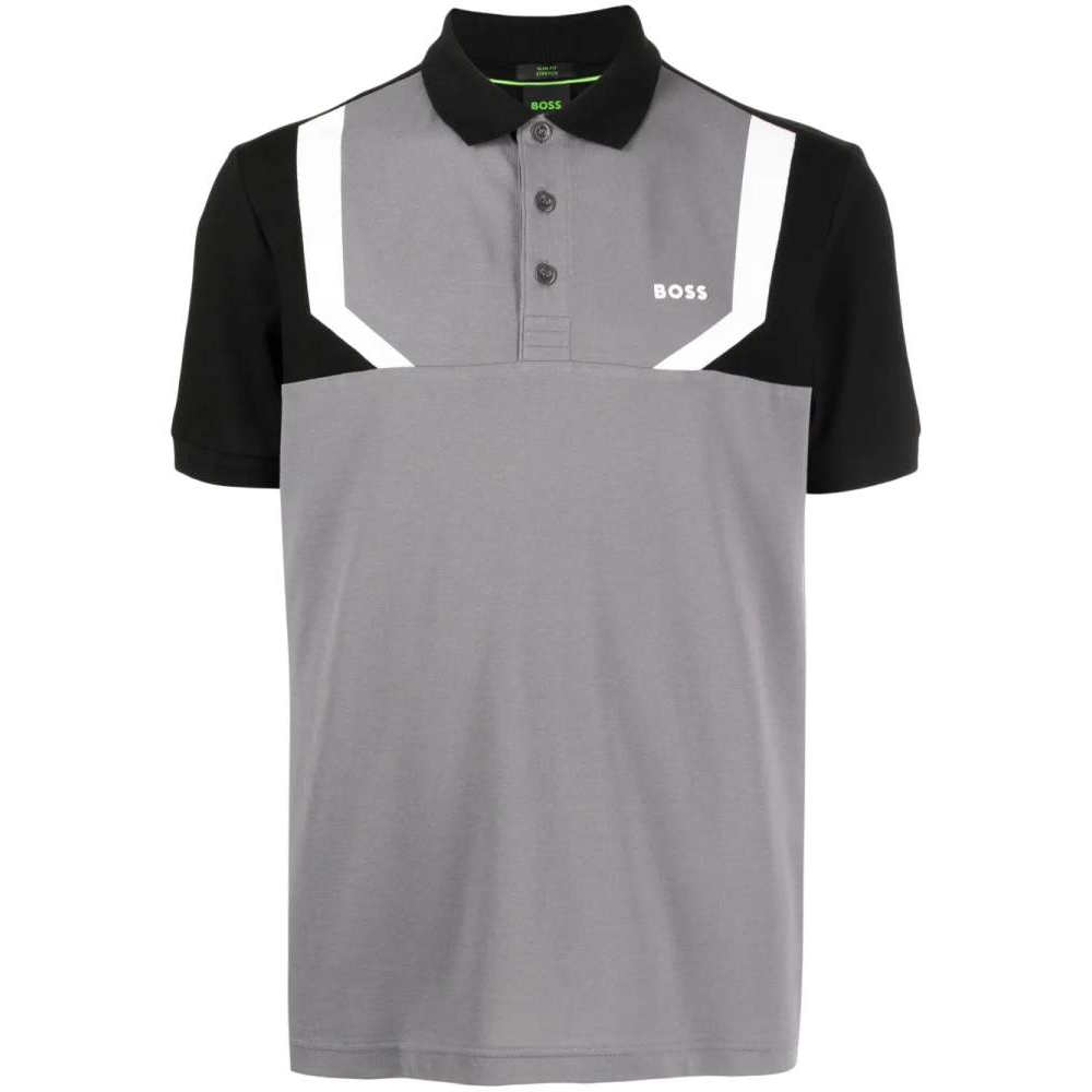 Polo 'Panelled Piqué' pour Hommes