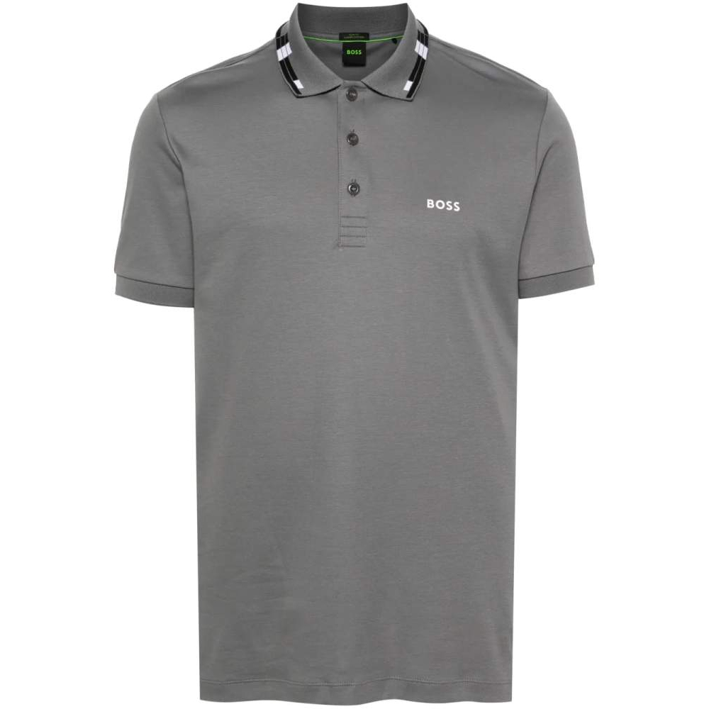 Polo 'Logo-Lettering' pour Hommes