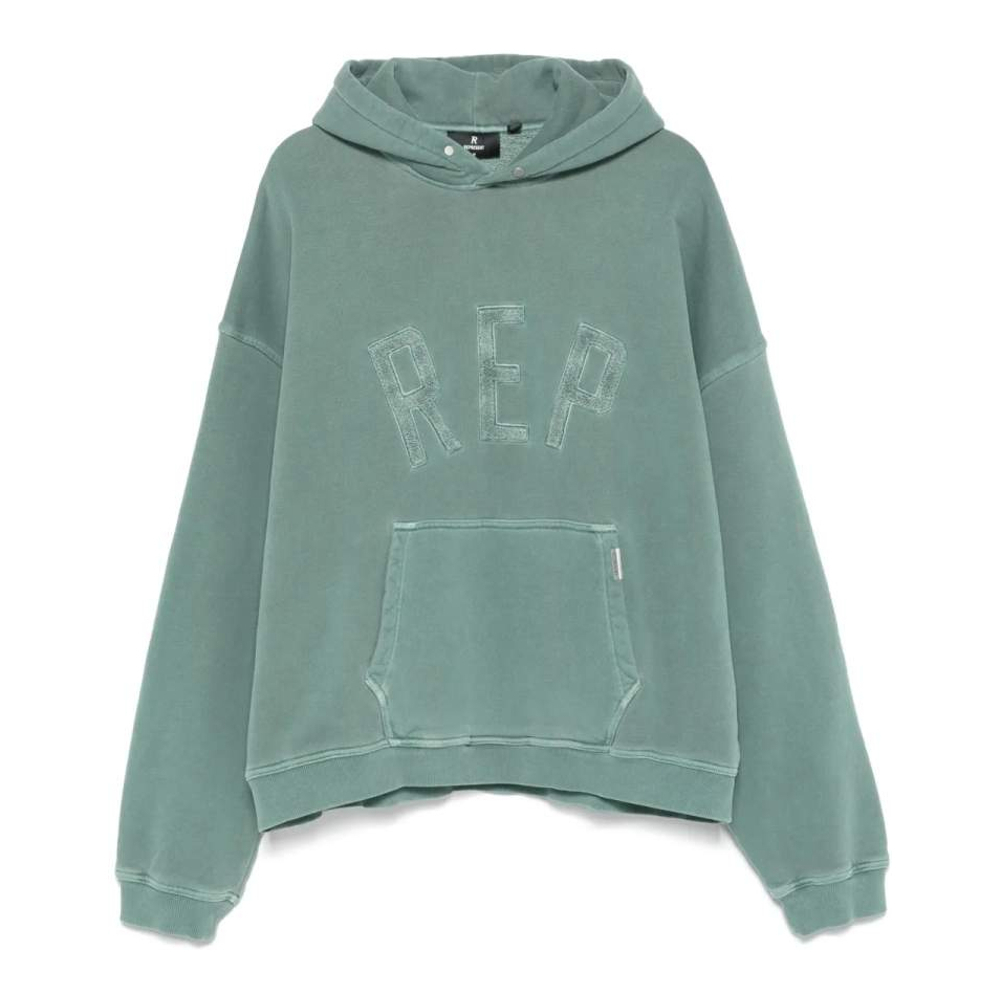 Sweatshirt à capuche  'Logo-Appliqué' pour Hommes