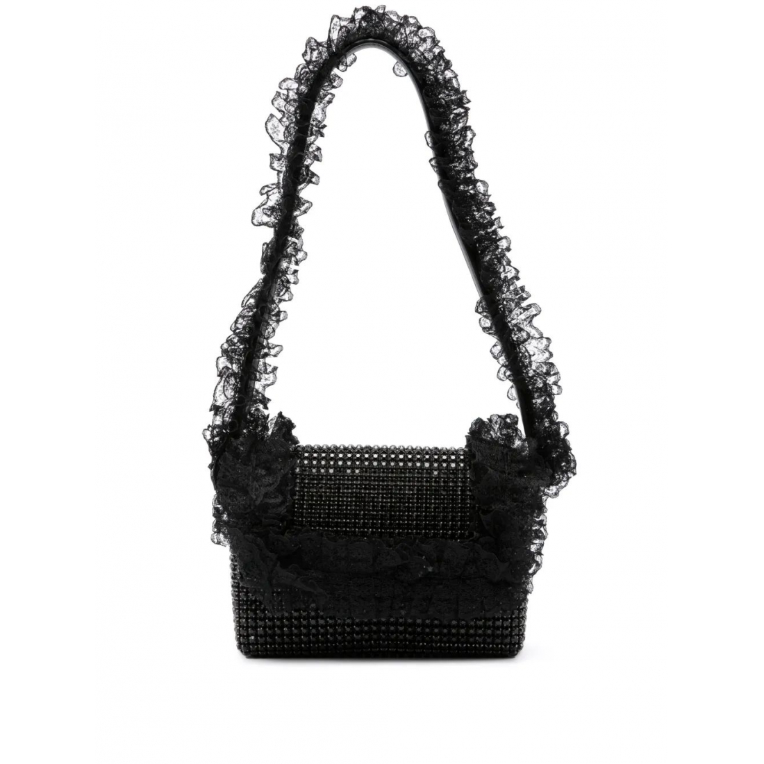 Sac à bandoulière 'Crystal-Embellished Lace-Detail' pour Femmes
