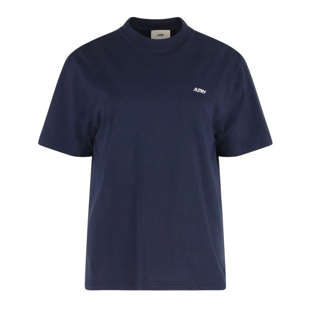 Women's 'Logo-Embroidered' T-Shirt