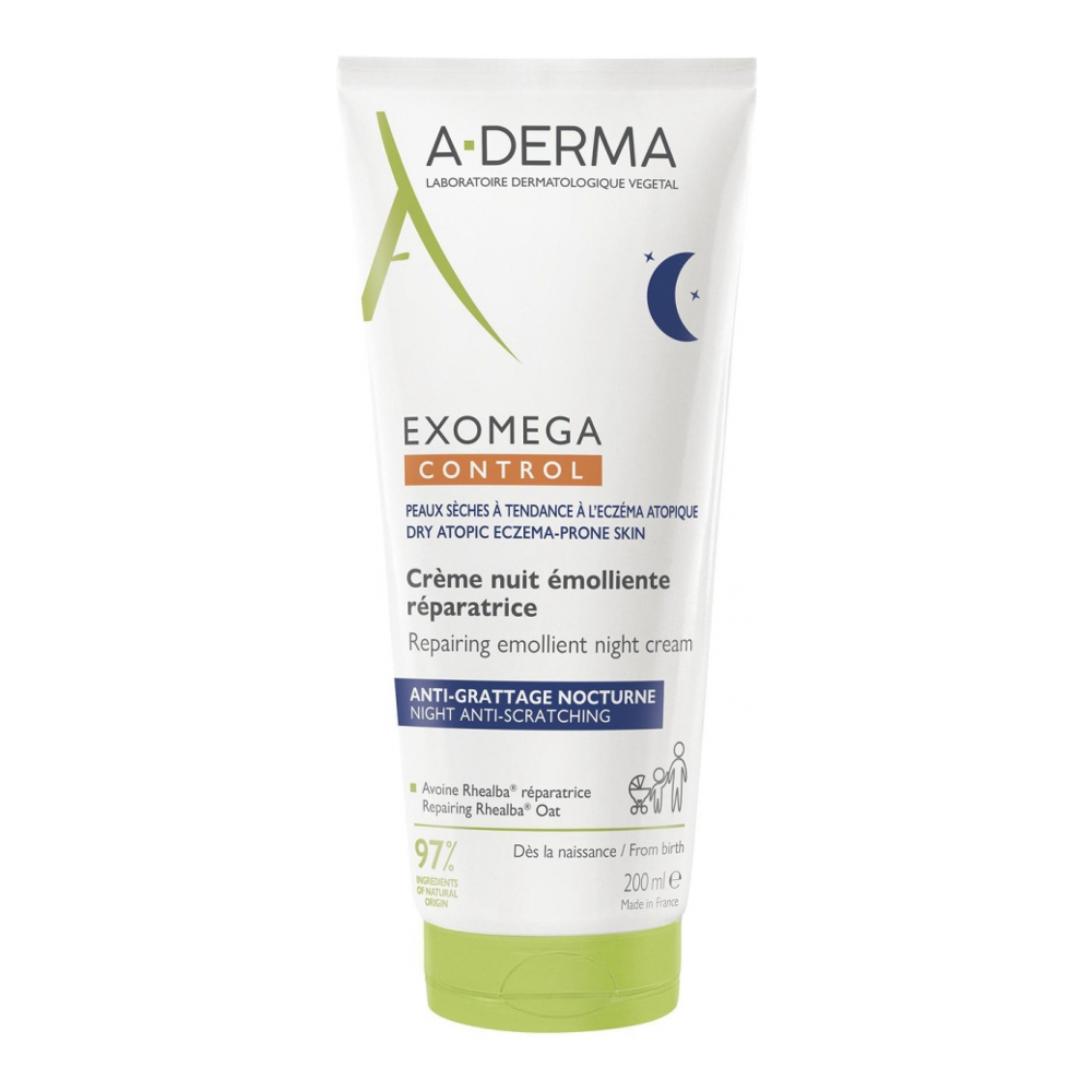 'Exomega Control Émolliente Réparatrice' Night Cream - 200 ml