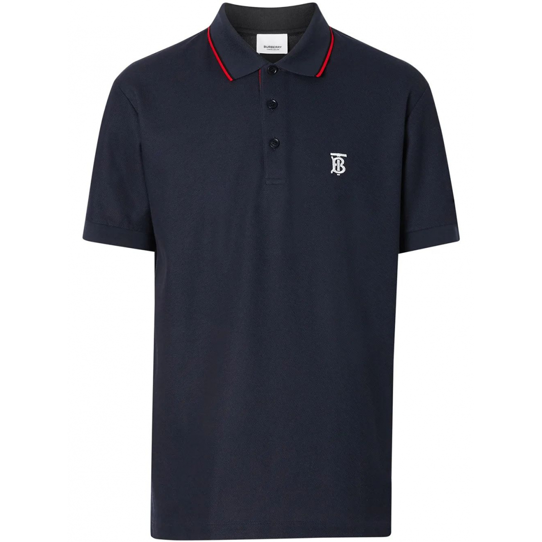 Polo 'Icon Stripe Placket Piqué' pour Hommes