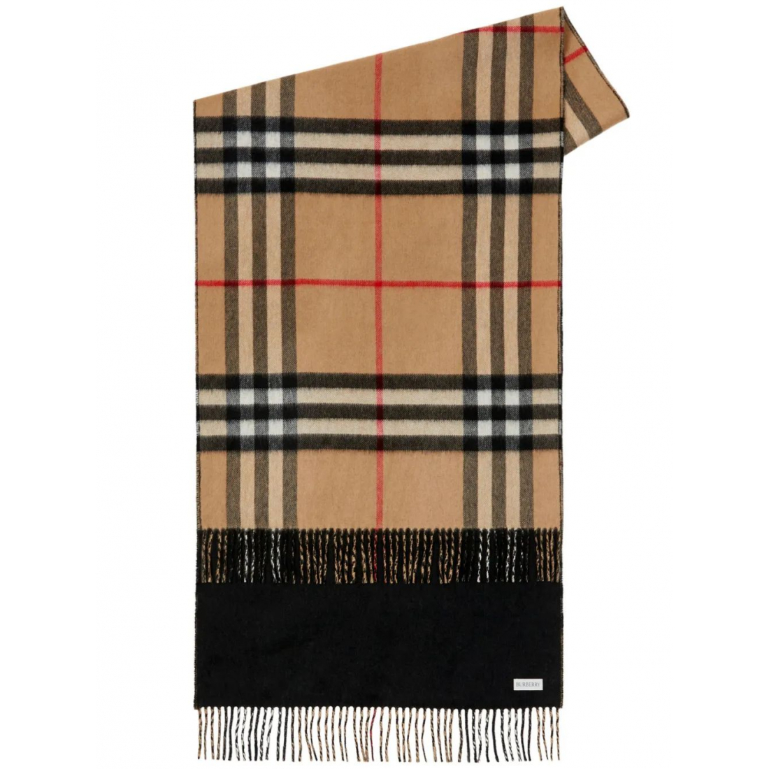 Écharpe en cachemire  'Check Reversible'