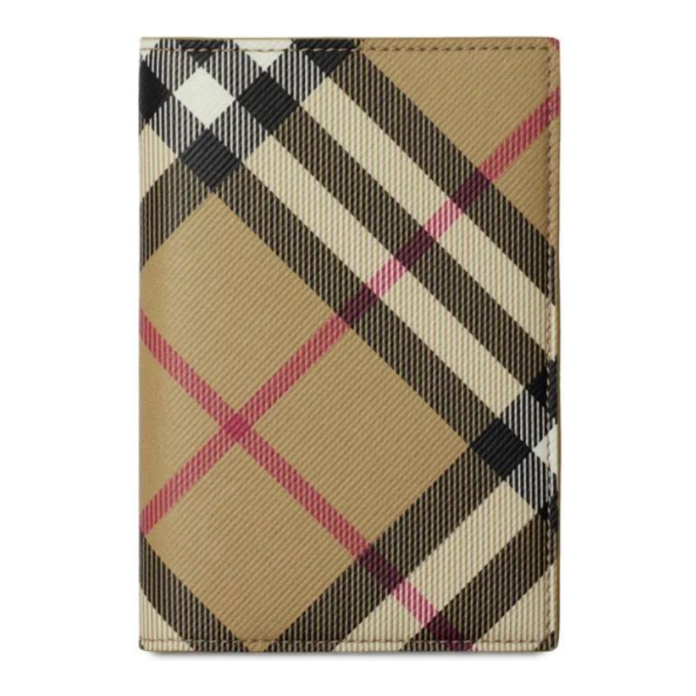 Porte-passeport 'Check' pour Hommes