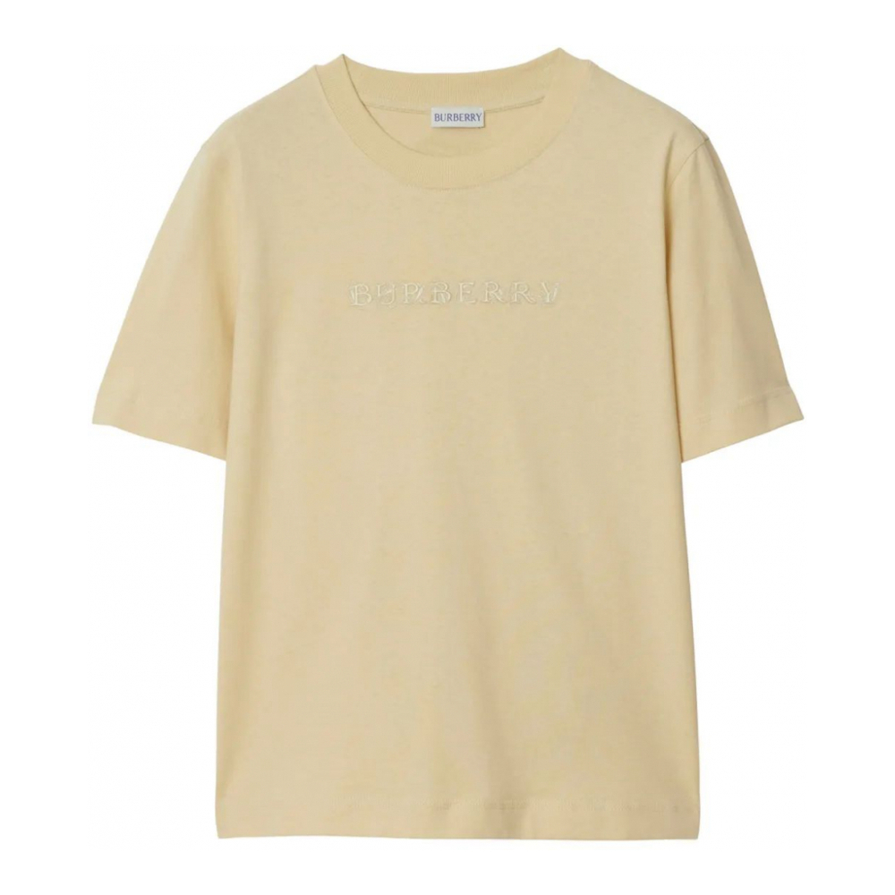 T-shirt 'Logo-Embroidered' pour Femmes