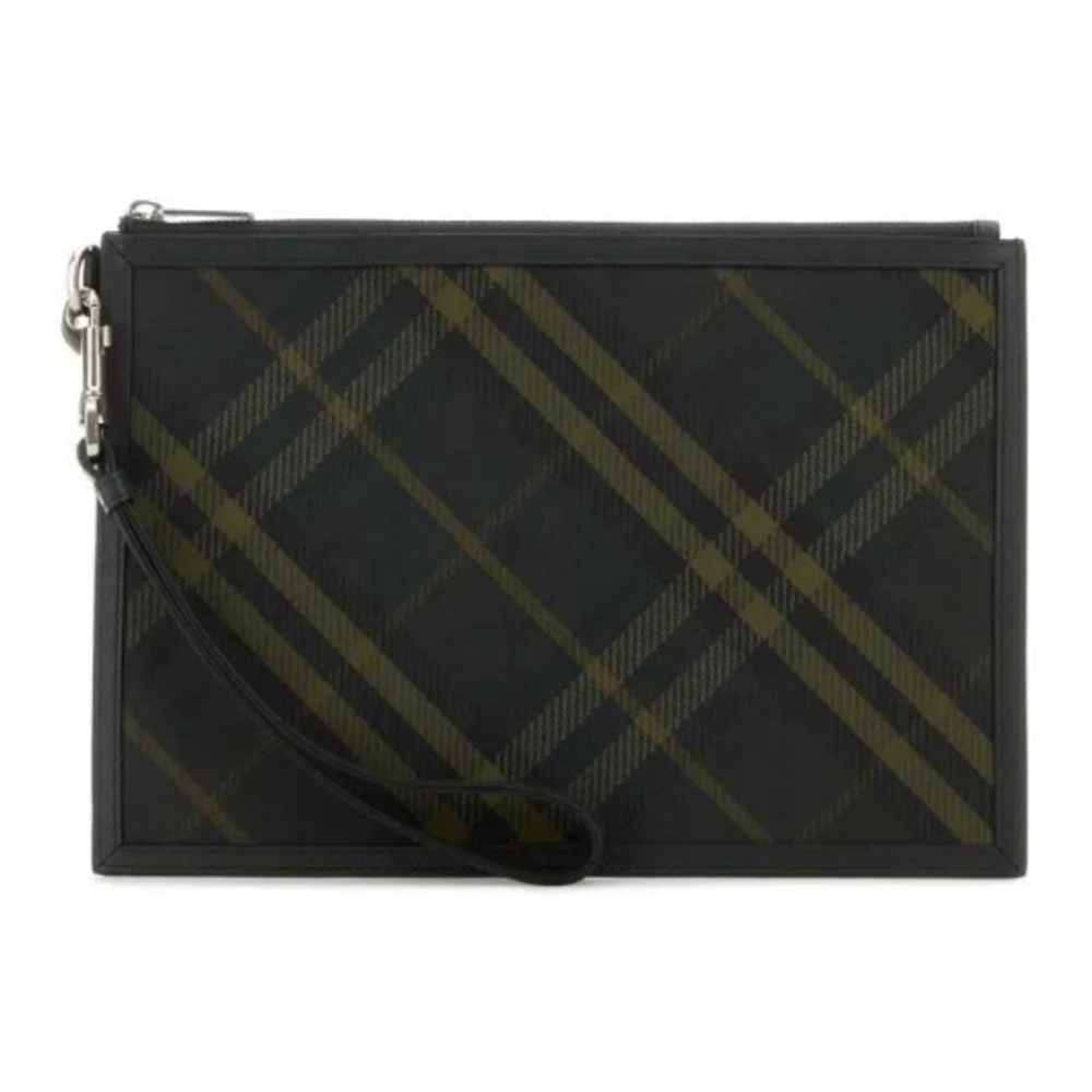 Men's 'Check-Pattern' Wallet