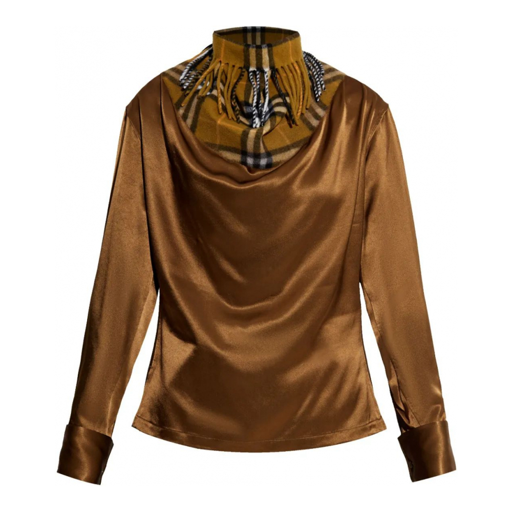 Blouse à manches longues 'Panelled' pour Femmes