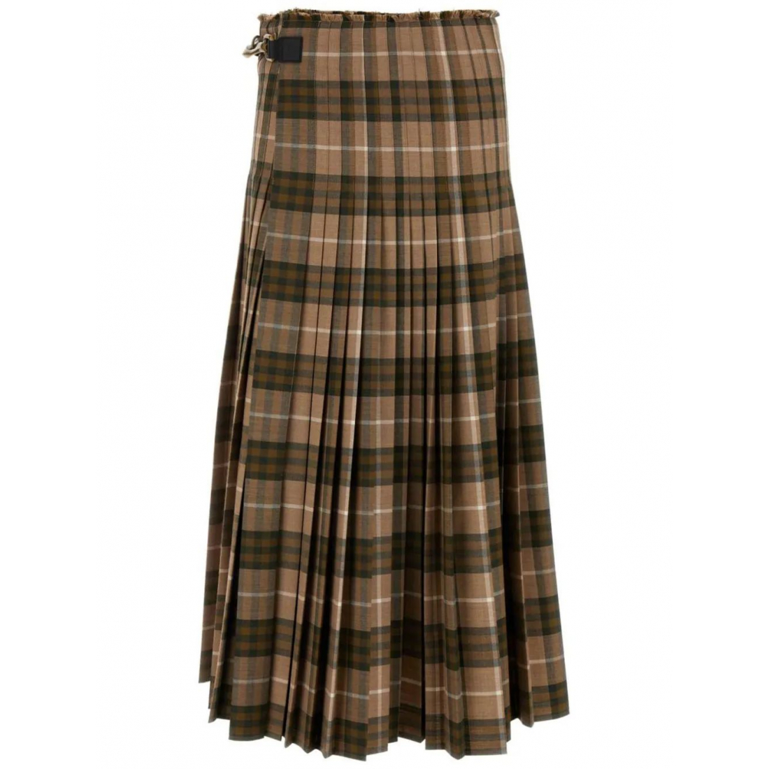 Women's 'Checked' Maxi Skirt