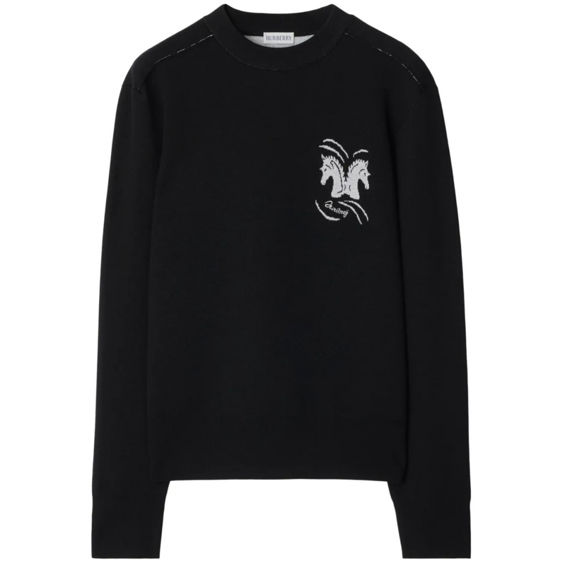 'Mirrored Horse Knit' Pullover für Damen