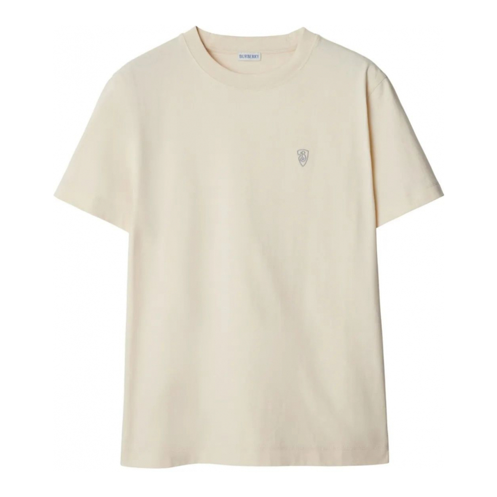 T-shirt 'Logo-Embroidered' pour Hommes