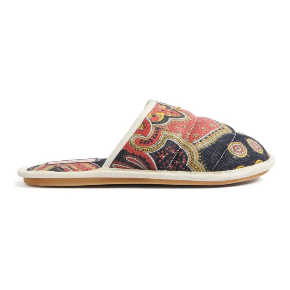 Chaussons 'Paisley-Print' pour Hommes