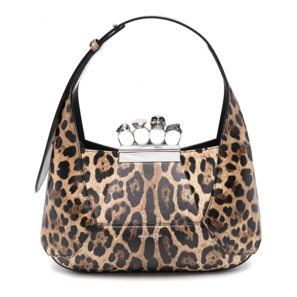 Sac à bandoulière 'Jewelled Leopard-Print' pour Femmes