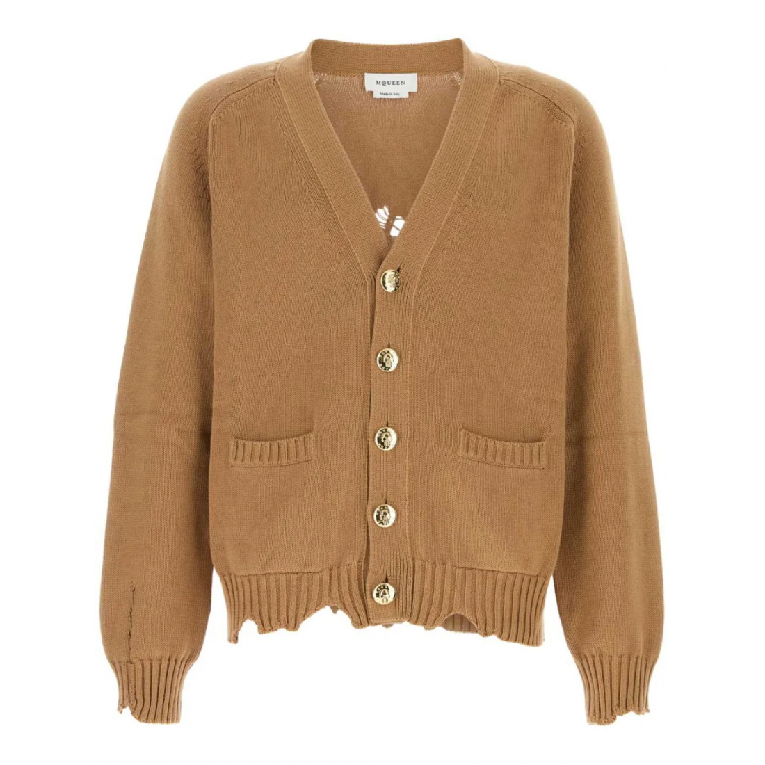 Cardigan 'Distressed Skull' pour Hommes