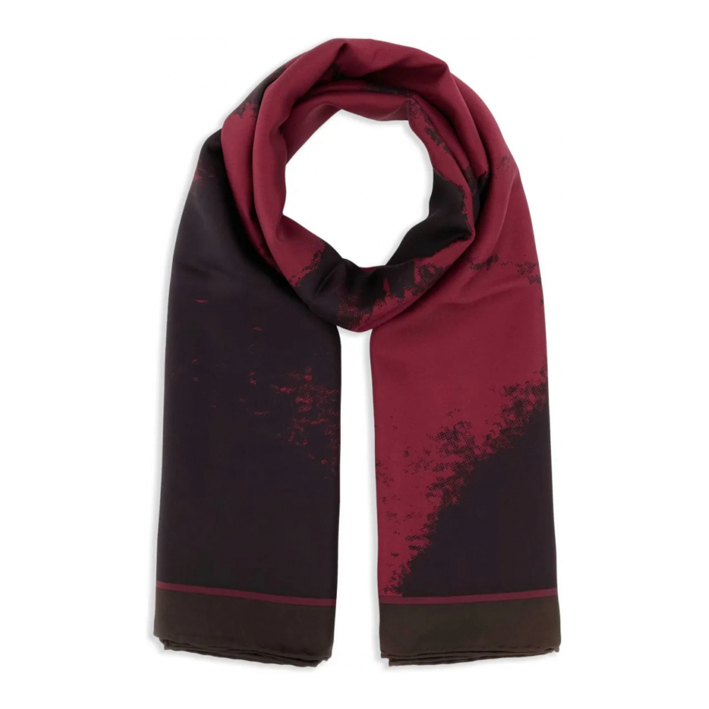 Foulard en soie 'Abstract-Print' pour Femmes