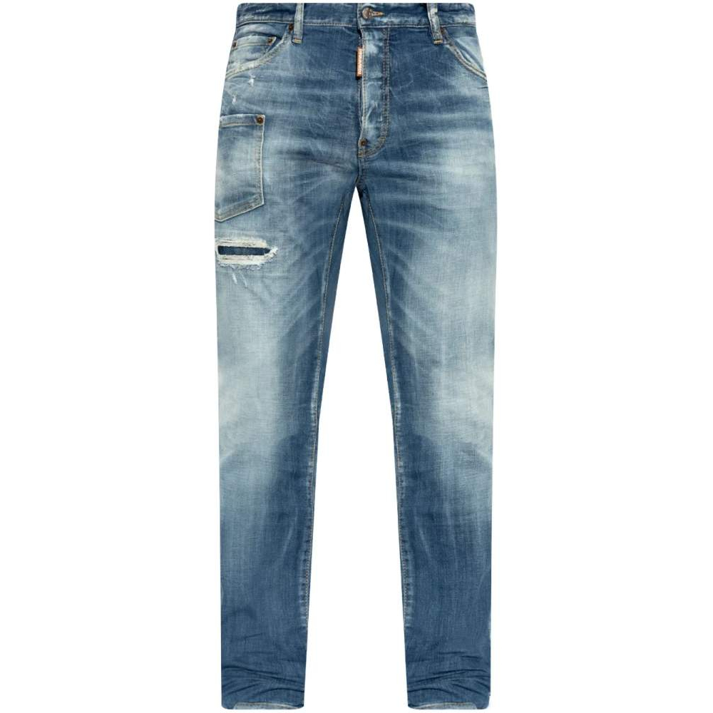 Jeans 'Logo-Patch' pour Hommes