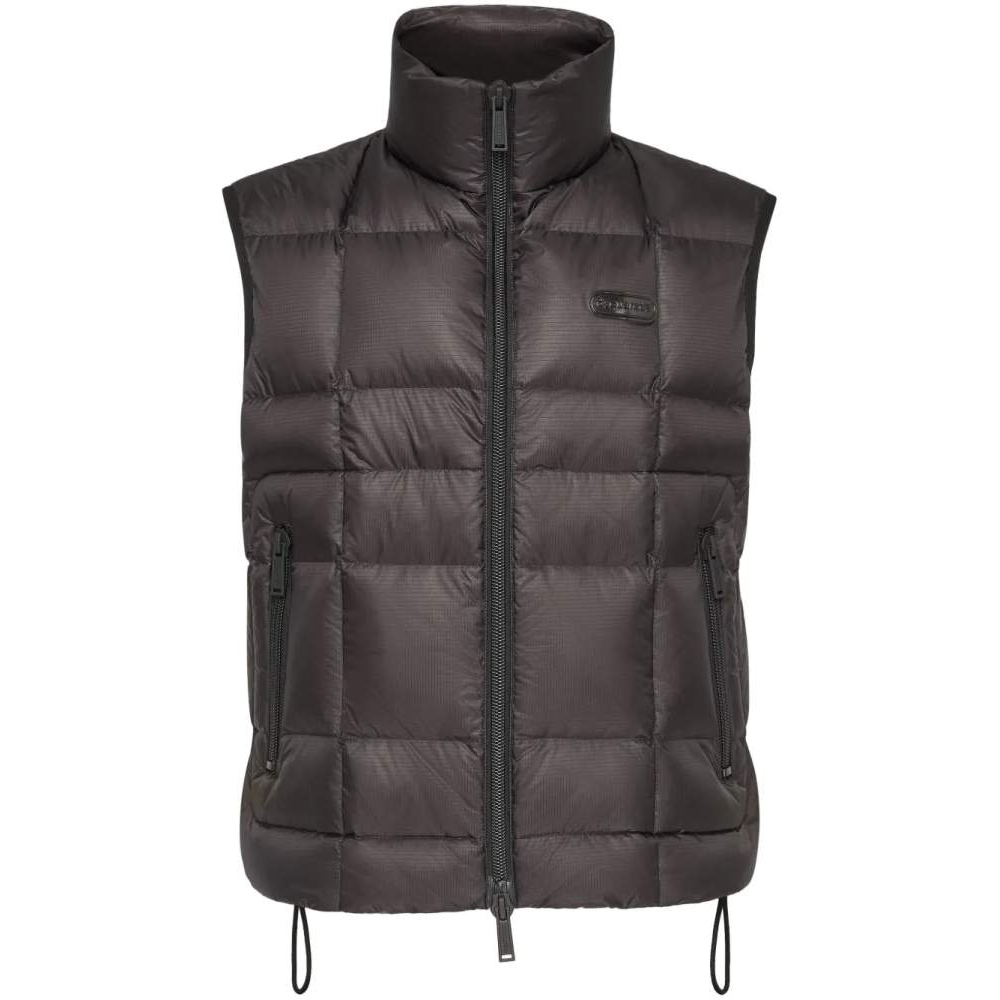 'High-Neck Padded' Weste für Herren