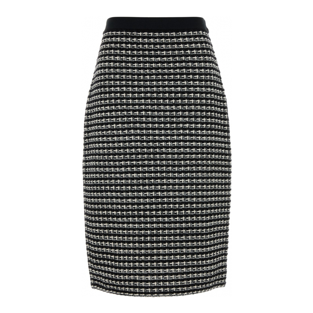 Jupe Midi 'Embroidered Tweed' pour Femmes