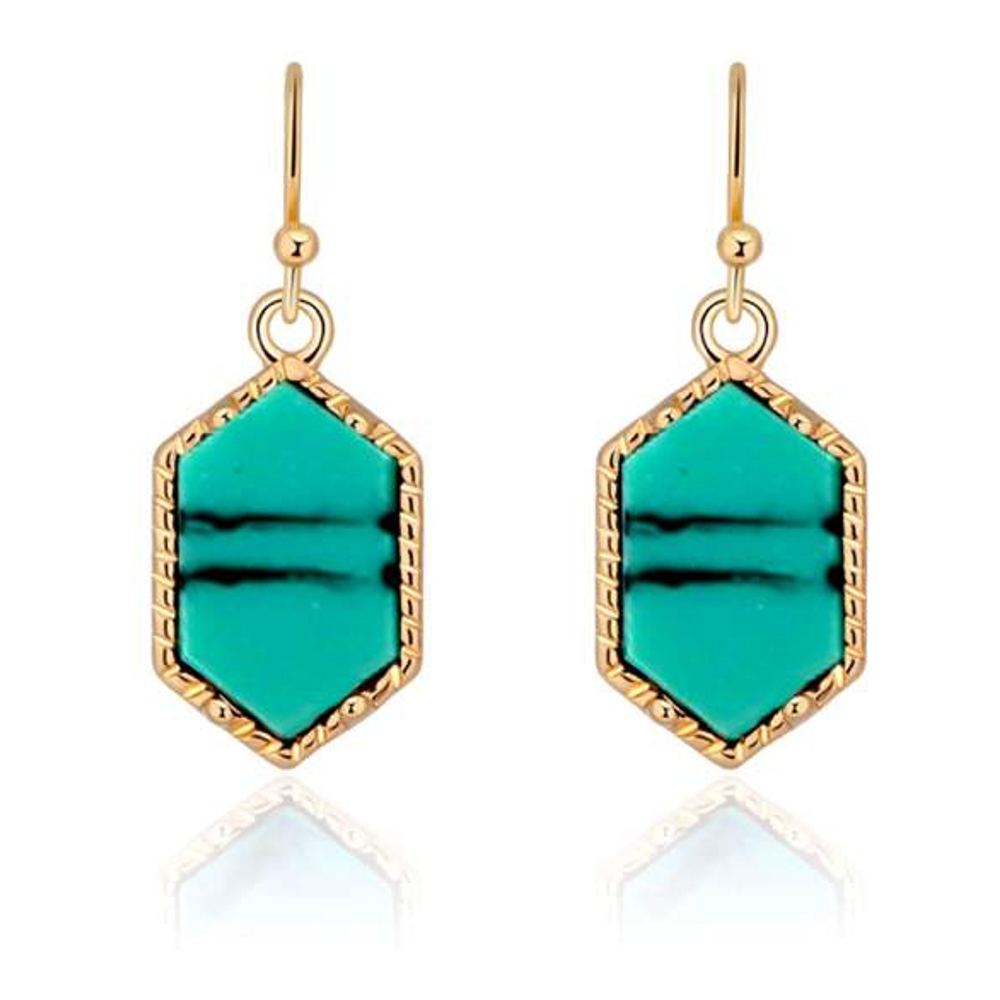 'Geometric Drop' Ohrringe für Damen