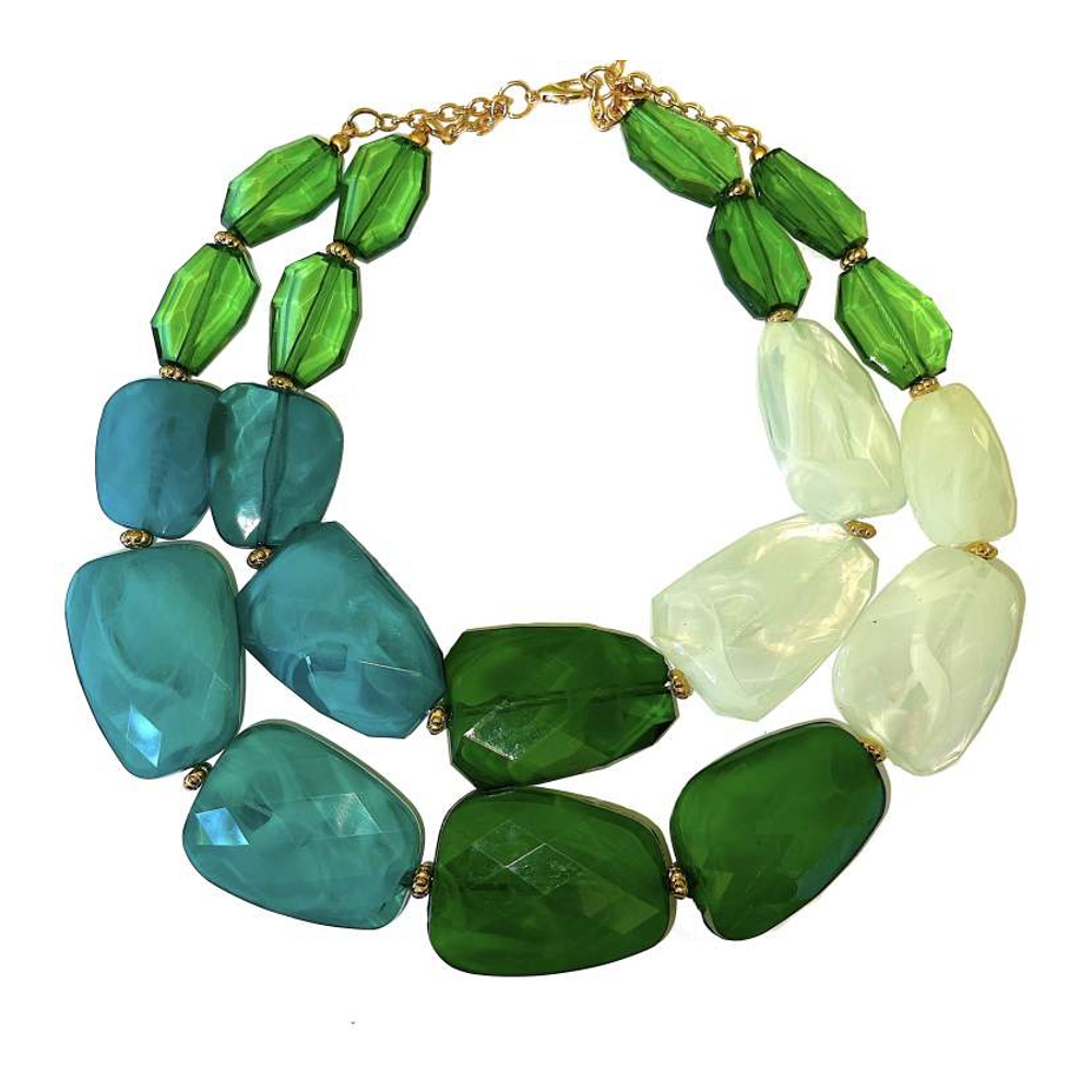 Collier 'Chunky Gem' pour Femmes