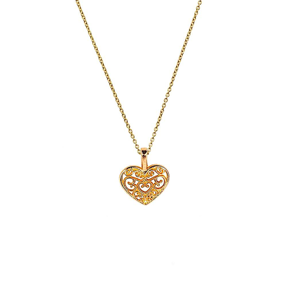 Women's 'Filigree Heart' Necklace