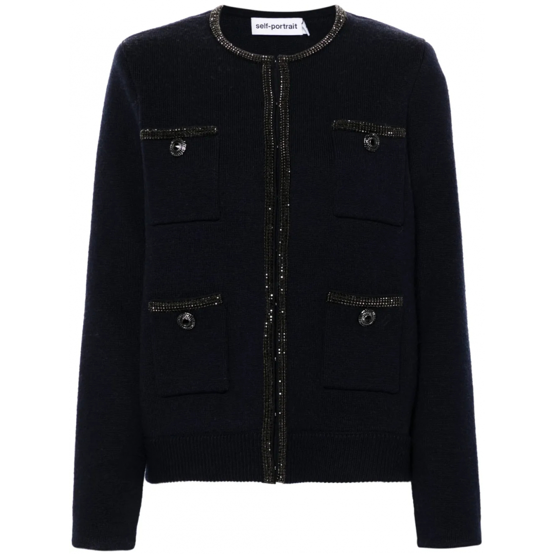 Cardigan 'Embellished Knitted' pour Femmes