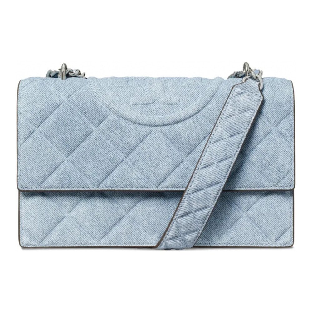 Women's 'Small Fleming Denim Convertible' Shoulder Bag