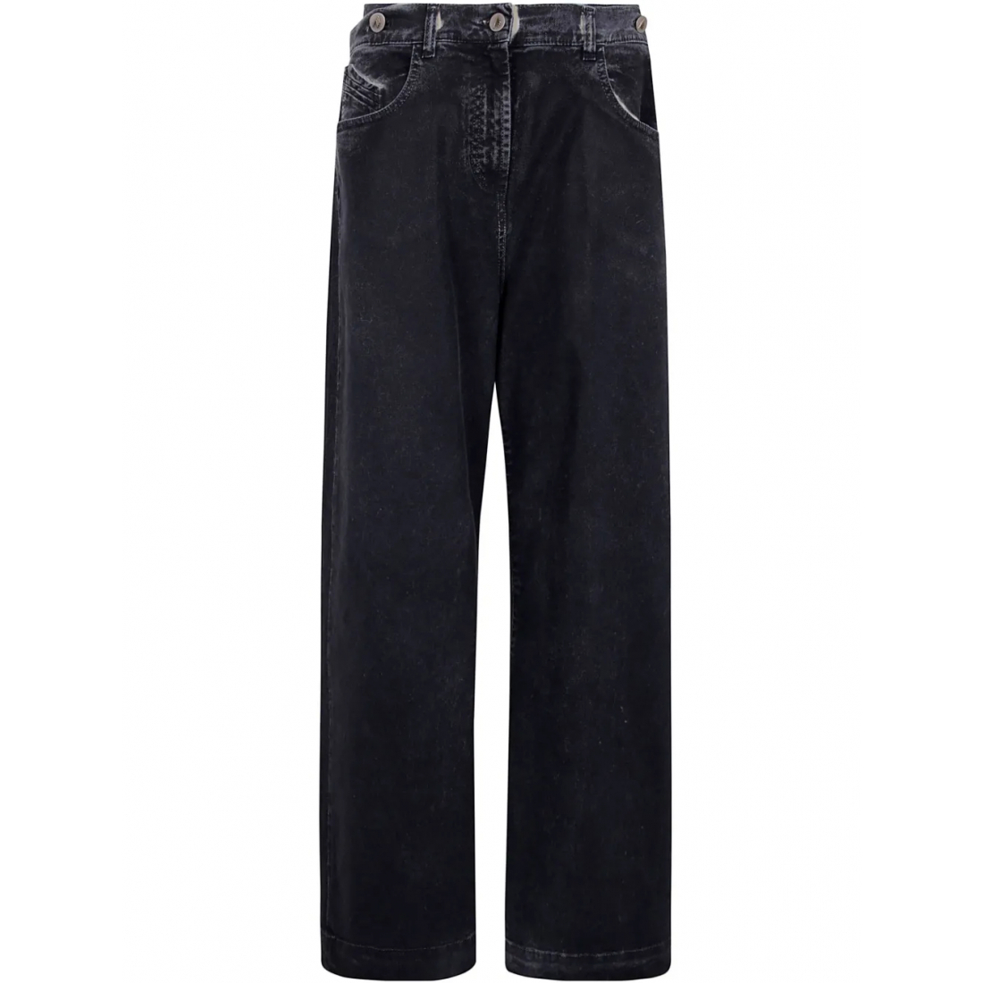 Jeans 'Double-Waistband Baggy' pour Femmes