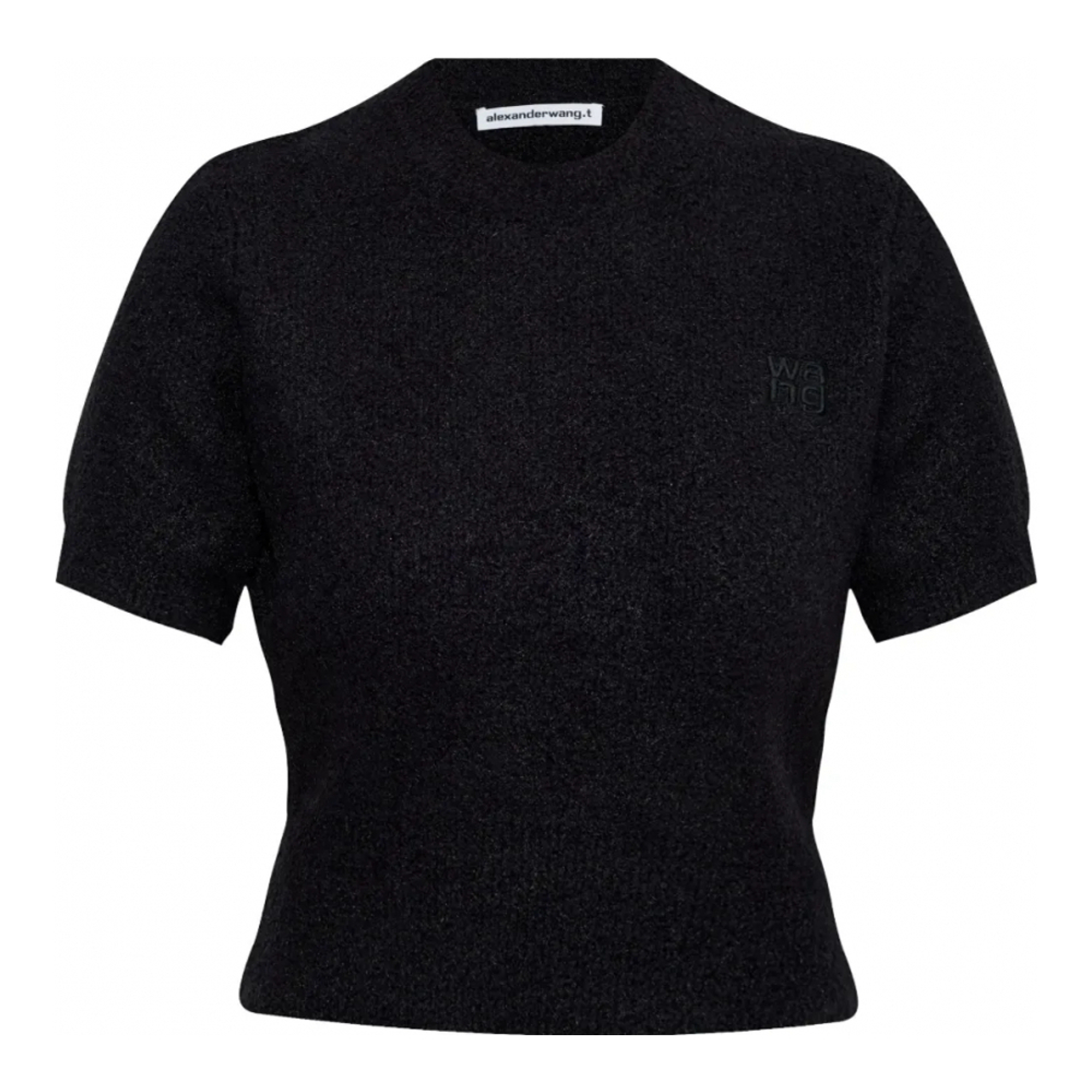 T-shirt 'Logo-Embroidered' pour Femmes