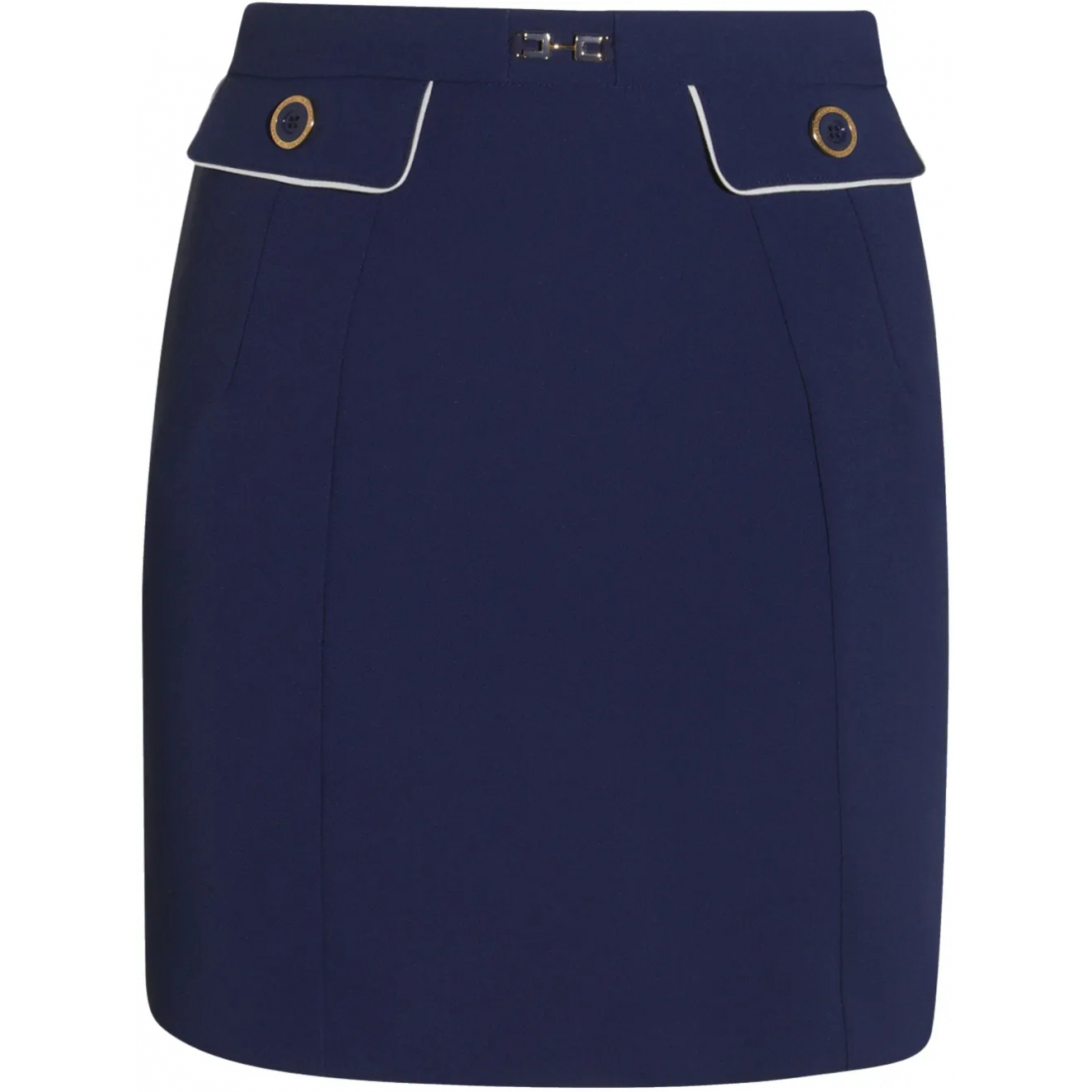 Mini Jupe 'Logo-Plaque' pour Femmes