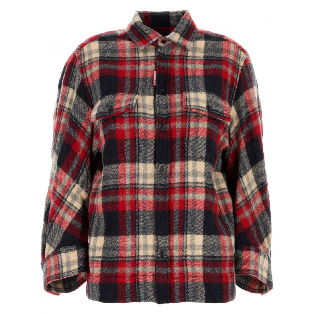 Chemise 'Embroidered Flannel Dean' pour Femmes